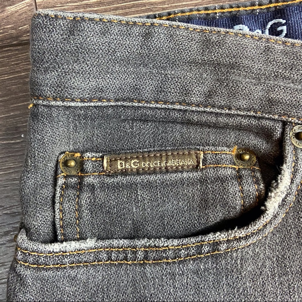Dolce & Gabbana Ittierre Spa Men’s Status Bronze Vintage Jeans Size 33X47 - Picture 2 of 15